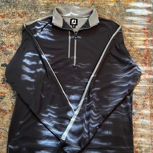 Footjoy golf jacket size medium gray